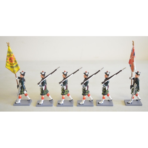 686 - Collection of boxed 54mm (1/32 scale) metal soldier figures and sets from W. Britain's to include 00... 