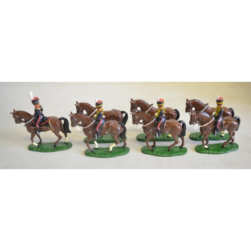 687 - W. Britain's special issue/limited edition King's Troop Royal Horse Artillery set 40188, models in e... 