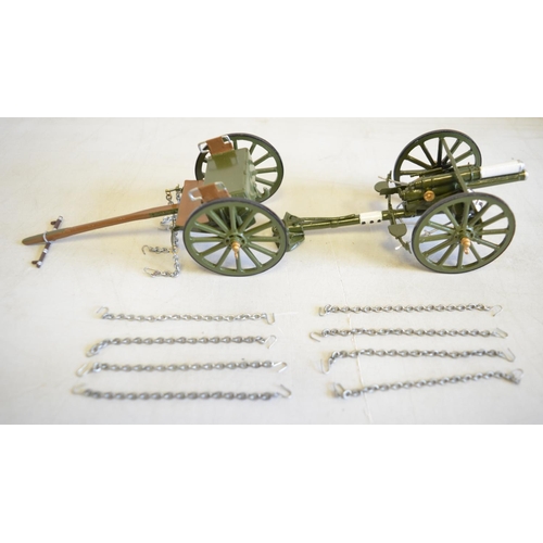 687 - W. Britain's special issue/limited edition King's Troop Royal Horse Artillery set 40188, models in e... 