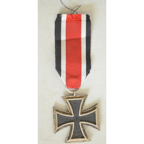 715 - German WWII Iron Cross, 1939 with ribbon