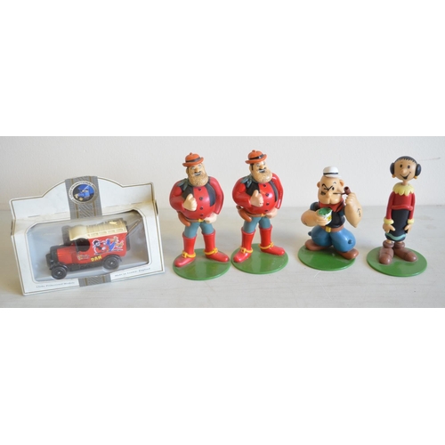 716 - Three Robert Harrop Desperate Dan models to include BDB03 'Big Desperate Dan', limited edition large... 