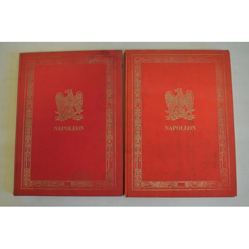 719 - 'Campagnes Des Francais Sous Le Consulat & Empire', two volume folio, 'Portraits De Napoleon I' by C... 