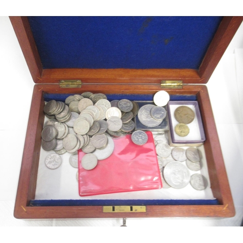 113 - Large collection of British and International coins to inc. large mixed collection of QEII sixpences... 