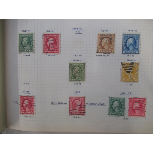 116 - Album cont. collection of c19th/c20th U.S.A. Stamps covering various dates from 1857 to 1960s