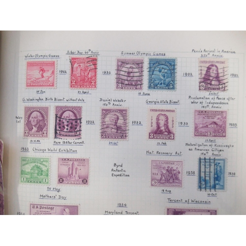 116 - Album cont. collection of c19th/c20th U.S.A. Stamps covering various dates from 1857 to 1960s