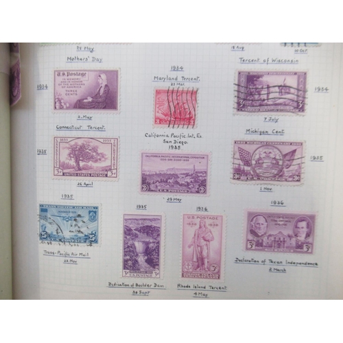 116 - Album cont. collection of c19th/c20th U.S.A. Stamps covering various dates from 1857 to 1960s