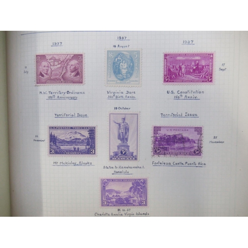 116 - Album cont. collection of c19th/c20th U.S.A. Stamps covering various dates from 1857 to 1960s