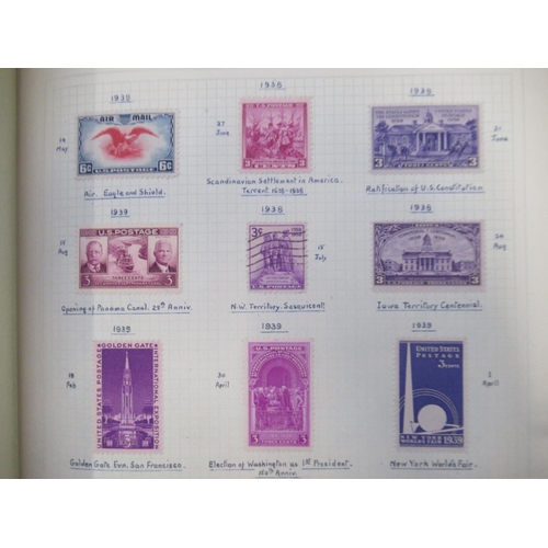 116 - Album cont. collection of c19th/c20th U.S.A. Stamps covering various dates from 1857 to 1960s