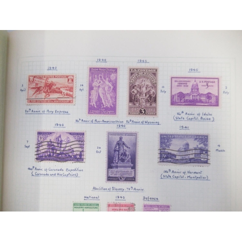 116 - Album cont. collection of c19th/c20th U.S.A. Stamps covering various dates from 1857 to 1960s