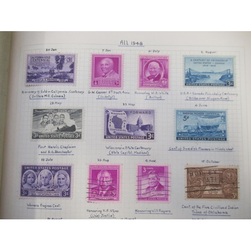 116 - Album cont. collection of c19th/c20th U.S.A. Stamps covering various dates from 1857 to 1960s