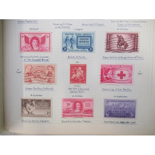 116 - Album cont. collection of c19th/c20th U.S.A. Stamps covering various dates from 1857 to 1960s