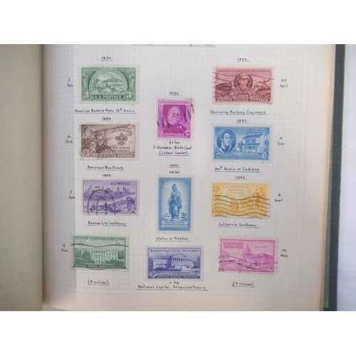 116 - Album cont. collection of c19th/c20th U.S.A. Stamps covering various dates from 1857 to 1960s