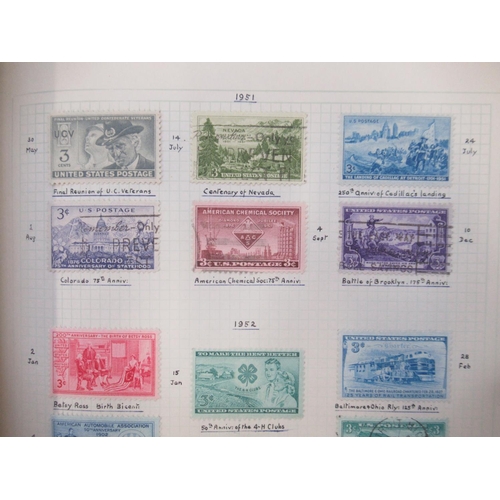 116 - Album cont. collection of c19th/c20th U.S.A. Stamps covering various dates from 1857 to 1960s