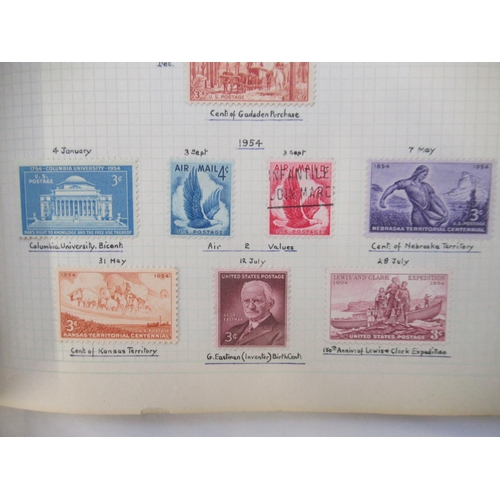 116 - Album cont. collection of c19th/c20th U.S.A. Stamps covering various dates from 1857 to 1960s