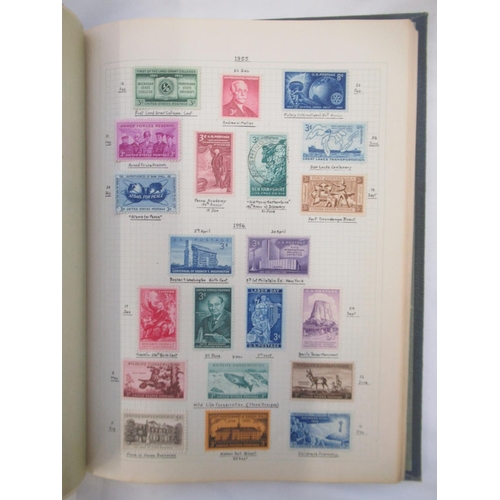 116 - Album cont. collection of c19th/c20th U.S.A. Stamps covering various dates from 1857 to 1960s