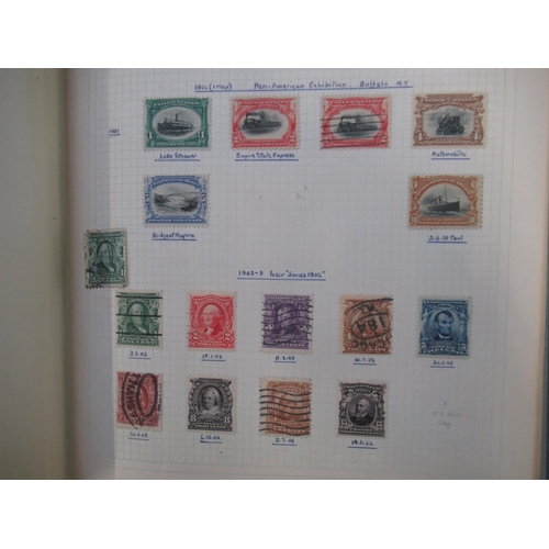 116 - Album cont. collection of c19th/c20th U.S.A. Stamps covering various dates from 1857 to 1960s