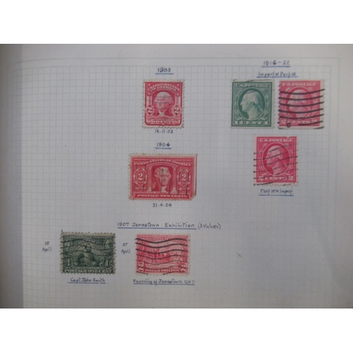 116 - Album cont. collection of c19th/c20th U.S.A. Stamps covering various dates from 1857 to 1960s