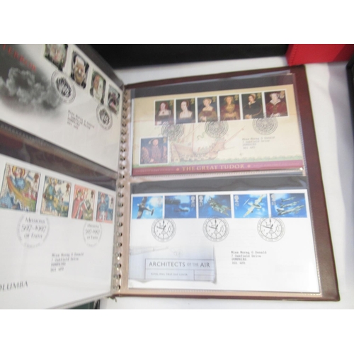 260 - Large collection of Royal Mail FDC's covering various dates from the 1970s-2000s, contained in 20 fo... 