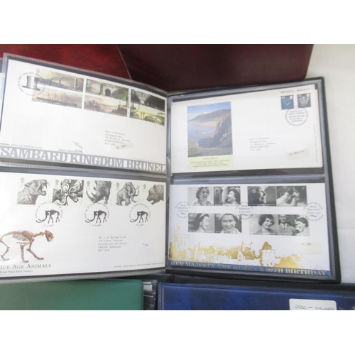 260 - Large collection of Royal Mail FDC's covering various dates from the 1970s-2000s, contained in 20 fo... 