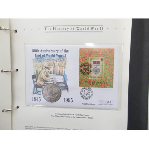 266 - Great Britons, Medallic First Day Covers by John Pinches featuring sterling silver proof medallions ... 