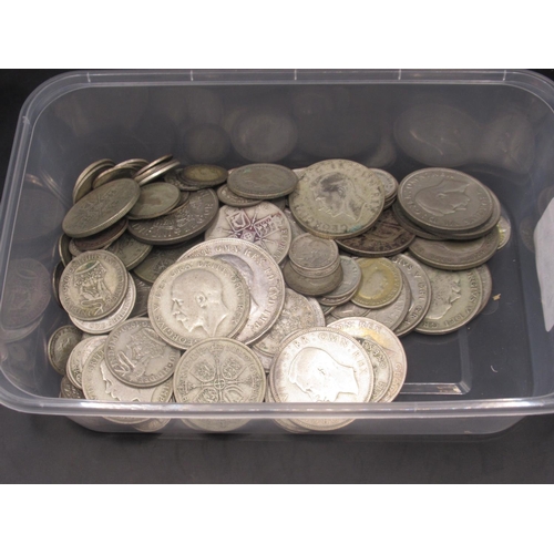 278 - Collection of Post-1920/Pre-1947 GB silver content coins (gross 22.1ozt) and Britains Coinage Great ... 