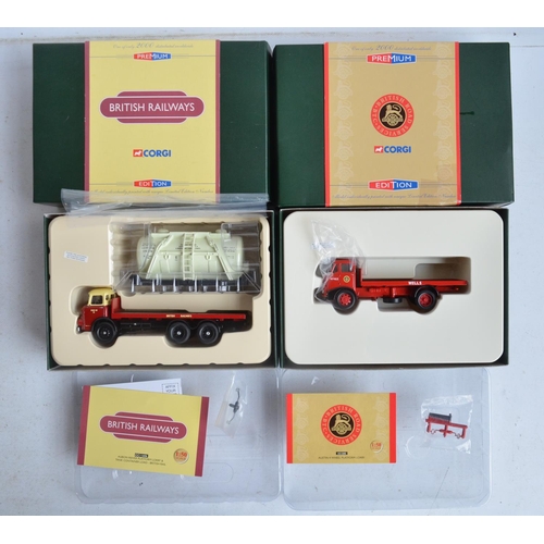 553 - Fourteen diecast truck and van models from Corgi to include 9x Premium Edition, 3x Golden Oldies and... 