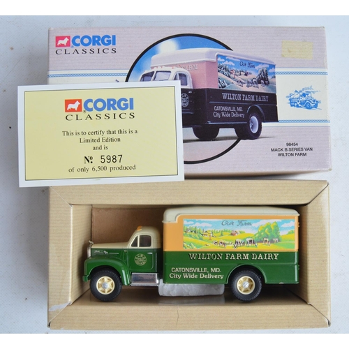 556 - Thirteen limited edition diecast Corgi and Corgi Classics truck models, boxes opened for inspection ... 