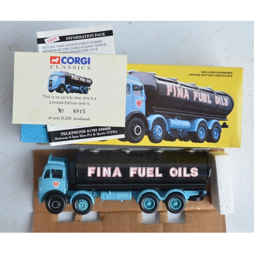 557 - Thirteen limited edition diecast Corgi and Corgi Classics truck models, boxes opened for inspection ... 