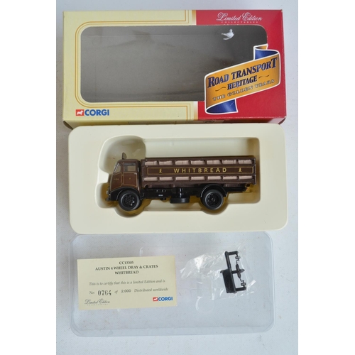 559 - Twelve limited edition diecast Corgi and Corgi Classics truck models, all Brewery and Whiskey Collec... 