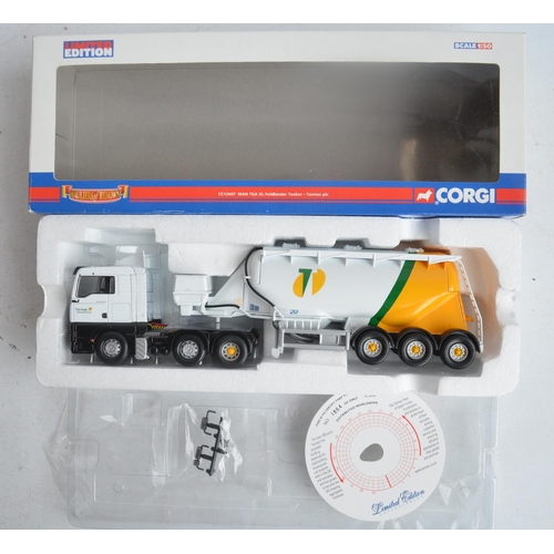 562 - Ten boxed Corgi 1/50 scale diecast truck and cab models, mostly limited editions to include 74904 W ... 