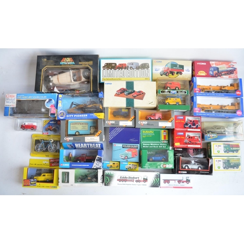 566 - Mixed collection of mostly diecast model vehicles, various scales and manufacturers to include Corgi... 