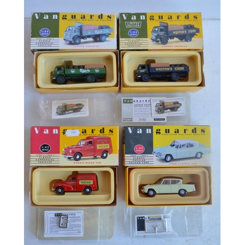 568 - Collection of Corgi and Lledo Vanguards diecast vehicle models in 1/43 and 1/64 scales including lim... 