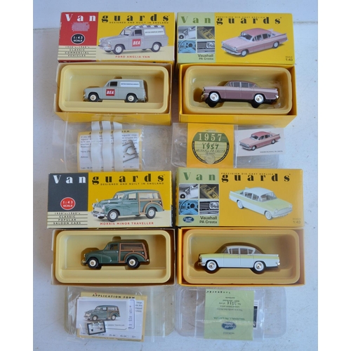 568 - Collection of Corgi and Lledo Vanguards diecast vehicle models in 1/43 and 1/64 scales including lim... 