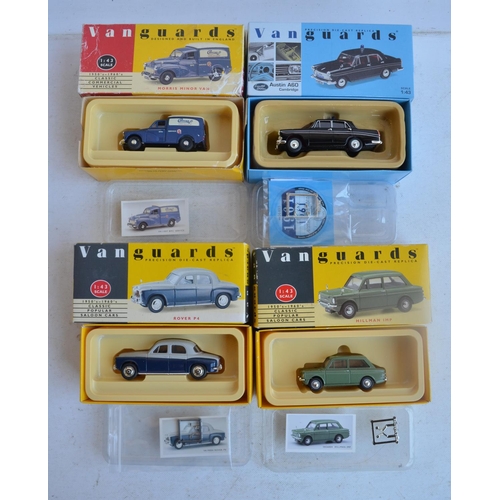 568 - Collection of Corgi and Lledo Vanguards diecast vehicle models in 1/43 and 1/64 scales including lim... 