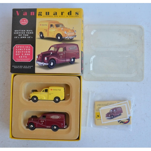 568 - Collection of Corgi and Lledo Vanguards diecast vehicle models in 1/43 and 1/64 scales including lim... 