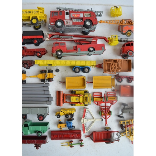 578 - Collection of playworn mostly vintage diecast models from Dinky, Corgi, Lesney etc., qty, all A/F fo... 