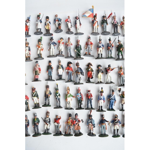 583 - Collection of unboxed Napoleonic Wars metal soldiers from Del Prado, models generally in good condit... 