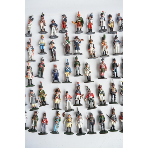 583 - Collection of unboxed Napoleonic Wars metal soldiers from Del Prado, models generally in good condit... 