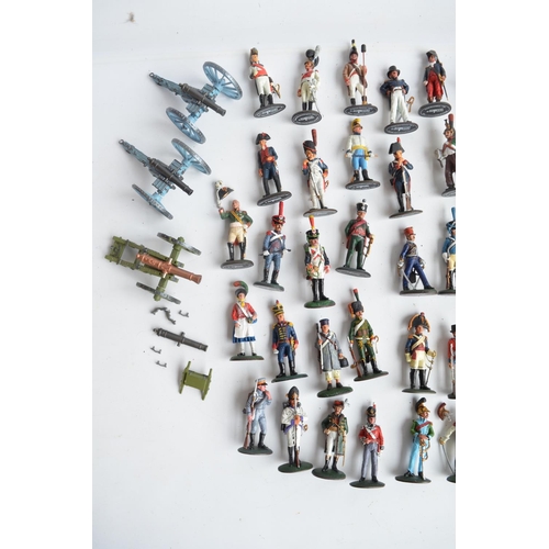 583 - Collection of unboxed Napoleonic Wars metal soldiers from Del Prado, models generally in good condit... 