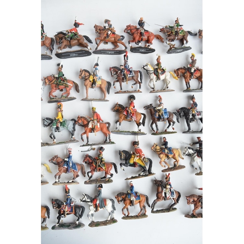 583 - Collection of unboxed Napoleonic Wars metal soldiers from Del Prado, models generally in good condit... 