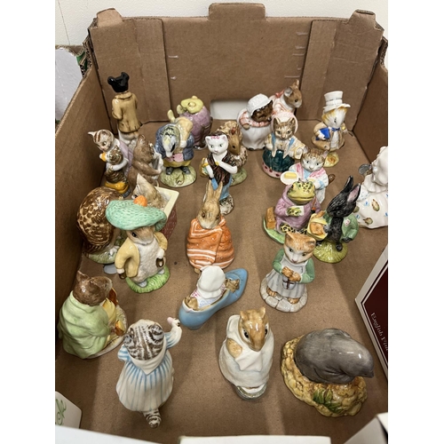 199 - Four boxed Royal Albert Beatrix Potter figures, incl. 'Peter and the Red Pocket Handkerchief'; 'Mr M... 