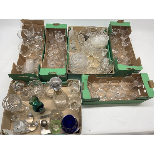 782 - Large collection of 19th century and later glassware (6 boxes)