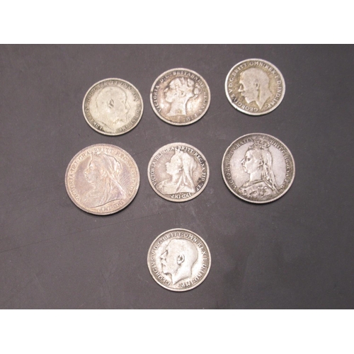 613 - Collection of Pre-1920 GB silver content coins predominantly Victorian to inc. Half-Crowns, Florin, ... 