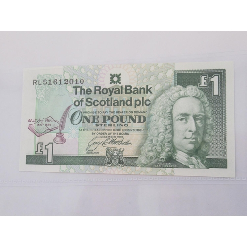 635 - Impressive single owner collection of Scottish banknotes cont. in 2 folders with slip-case, from The... 