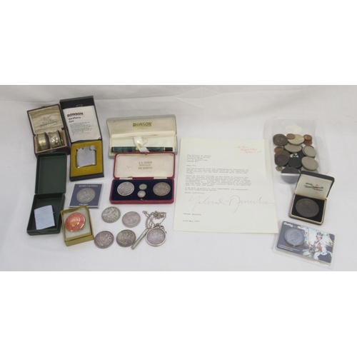 784 - Assorted collection - Collection of Pre-1947 GB Silver content coins to inc. George III 1819 Crown, ... 