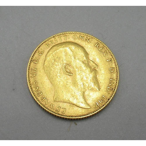 King Edward VII 1908 Sovereign