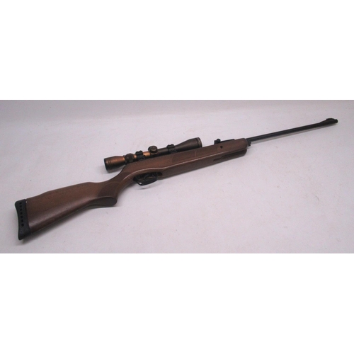 1161 - BSA Meteor break-barrel .22 calibre air rifle with Hawke 'Sport HD' scope. Serial no. 405888-07