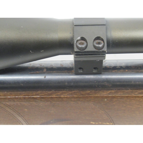 1161 - BSA Meteor break-barrel .22 calibre air rifle with Hawke 'Sport HD' scope. Serial no. 405888-07