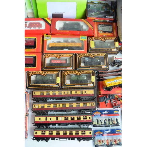 589 - Collection of OO/HO gauge railway models to include 3 electric locos (Hornby R066 LMS 4-6-2 Duchess ... 