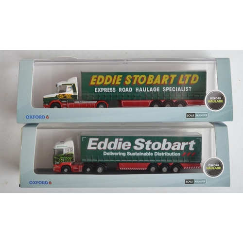 591 - Twenty boxed diecast truck models from Oxford Diecast (19x Haulage range) to include 18x 1/76 scale ... 